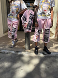 Eye Creo Pink 3/4 Shorts