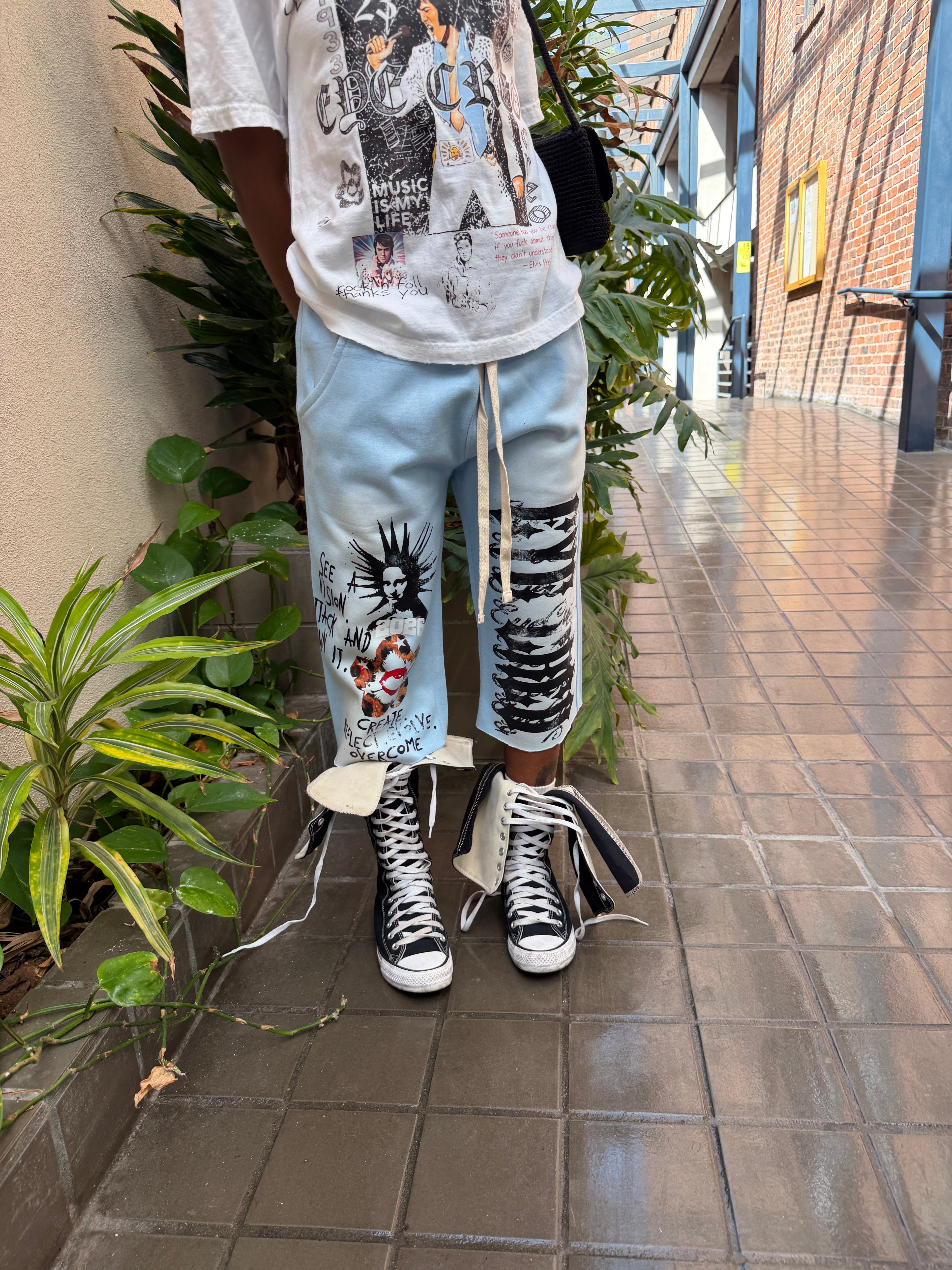 Eye Creo Blue 3/4 Shorts