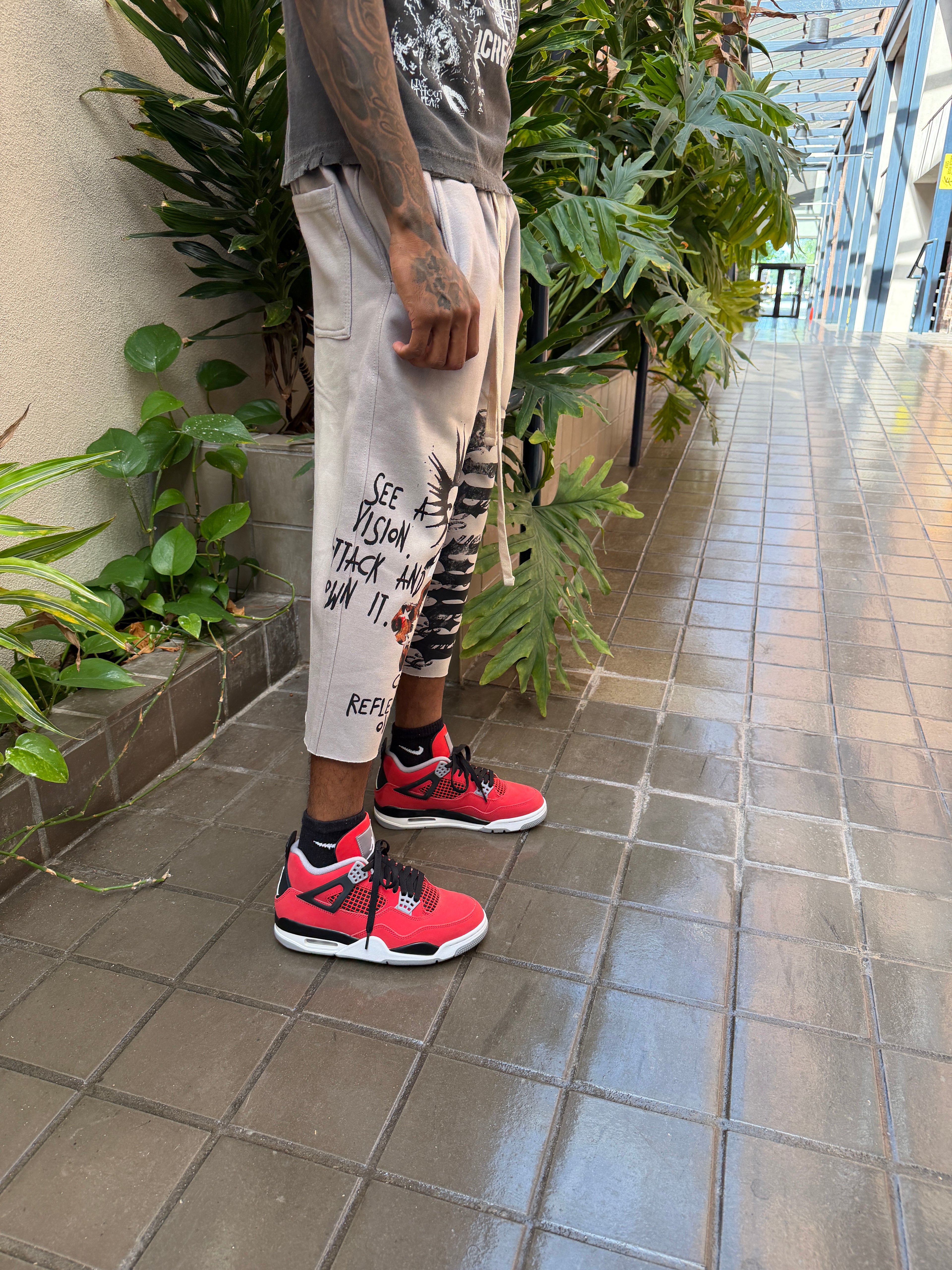 Eye Creo Grey 3/4 Shorts
