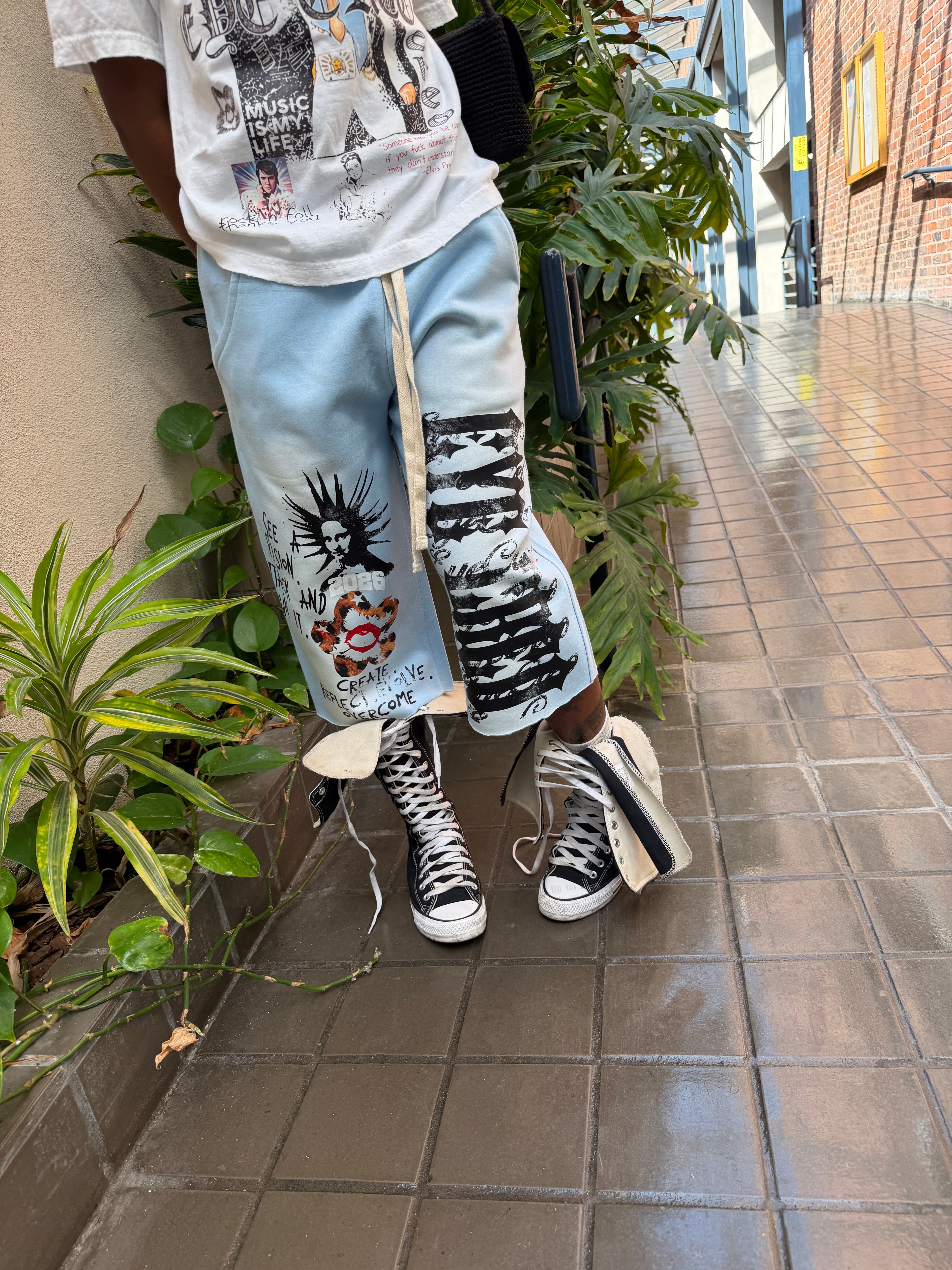 Eye Creo Blue 3/4 Shorts