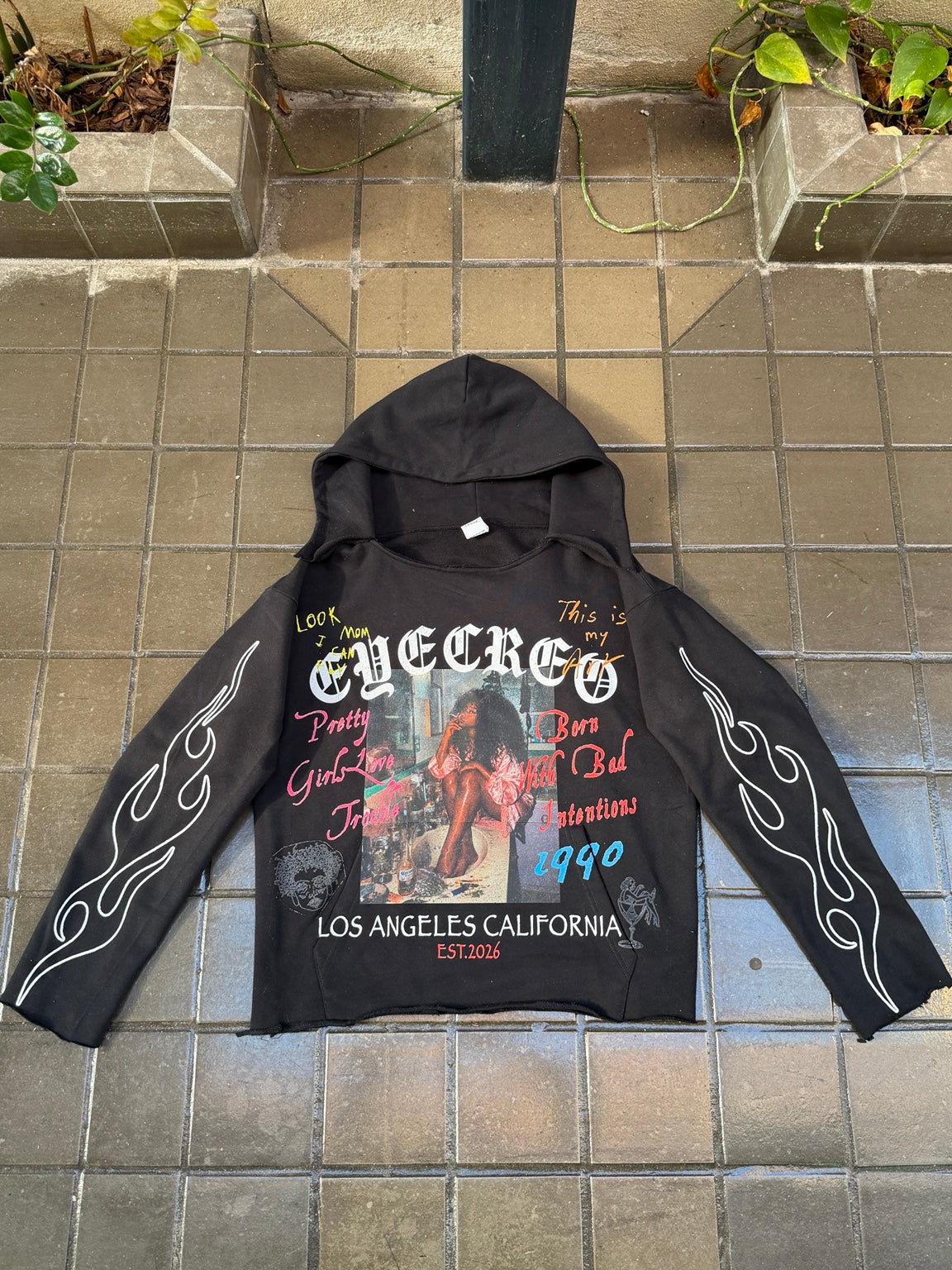 Black Bad Intentions Hoodie