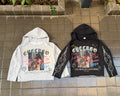 Both black and gray Bad Intentions Hoodies